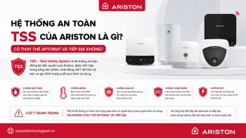 Hệ thống an toàn TSS của Ariston là gì? Có thay thế aptomat và tiếp địa không?