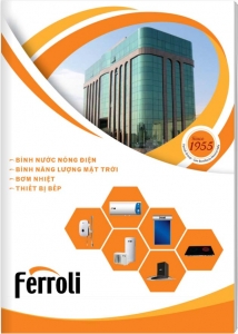 Catalog thông tin các mẫu bình nóng lạnh hot nhất 2025 của Ferroli