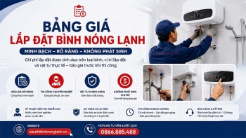 Báo Giá Chi Phí Lắp Đặt Bình Nóng Lạnh Mới Nhất 2026 | Trọn Gói, Minh Bạch