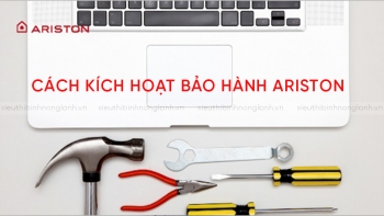 Hướng dẫn kích hoạt bảo hành ARISTON từ A đến Z