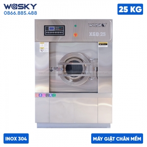 Máy giặt công nghiệp WASKY 25KG CHÂN MỀM