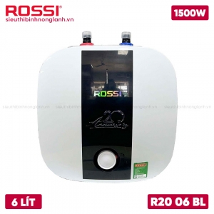 Bình nóng lạnh ROSSI 6 LÍT R20 06 BL (Cấp nước đầu trên)