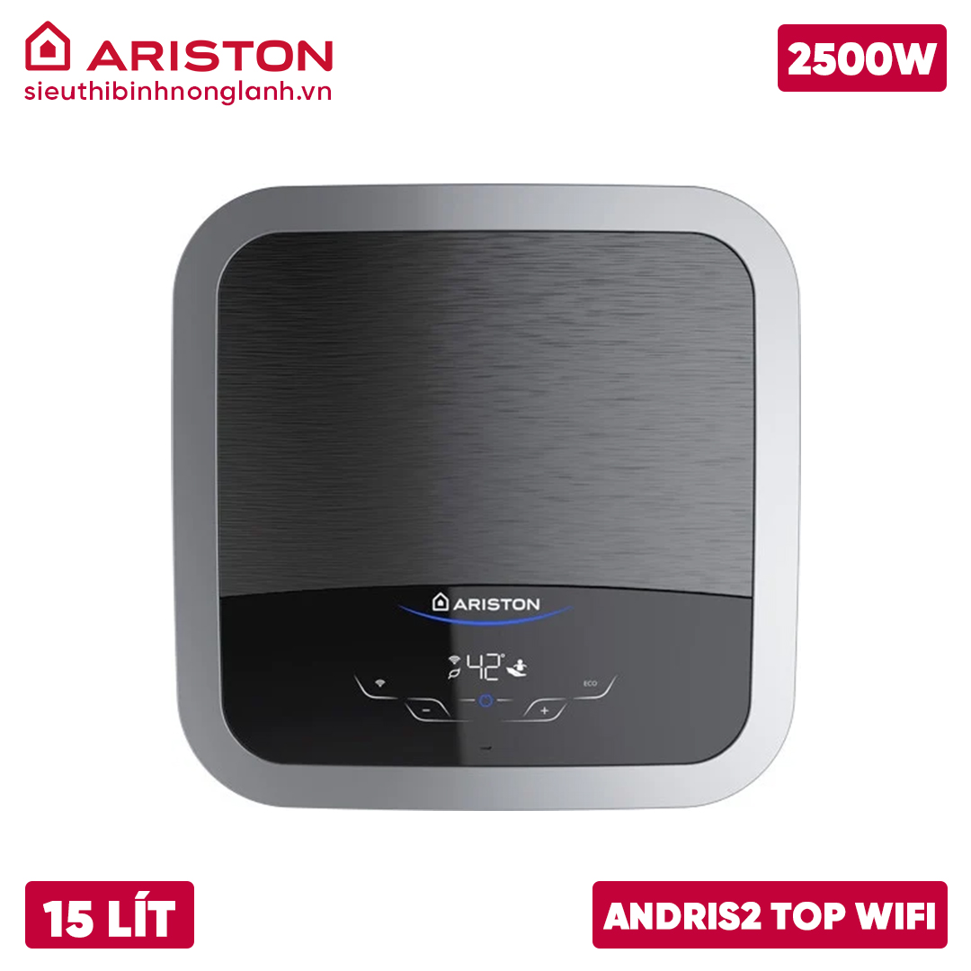 Bình nóng lạnh Ariston 15L ANDRIS2 TOP WIFI 15