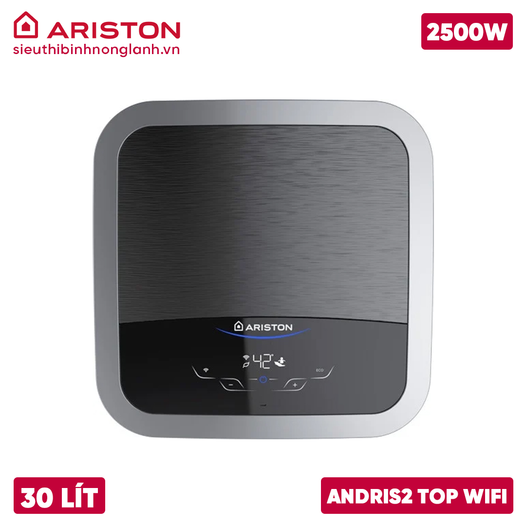 Bình nóng lạnh Ariston 30L ANDRIS2 TOP WIFI 30