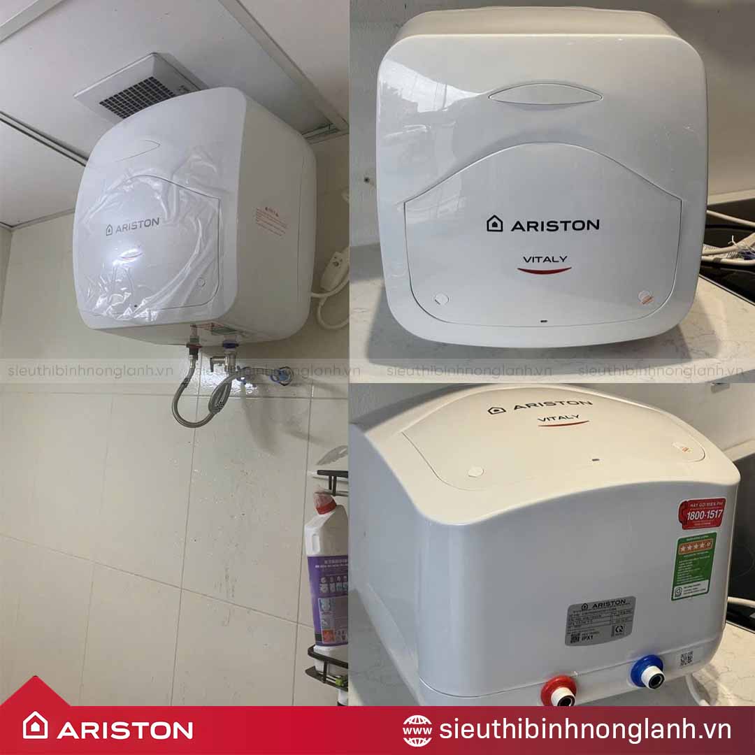 Bình nóng lạnh Ariston 15L VITALY 15 2.5 FE