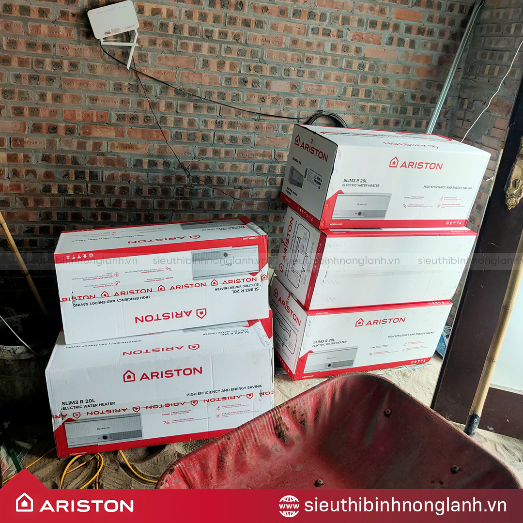 Bình nóng lạnh ariston slim3 R 20 lít