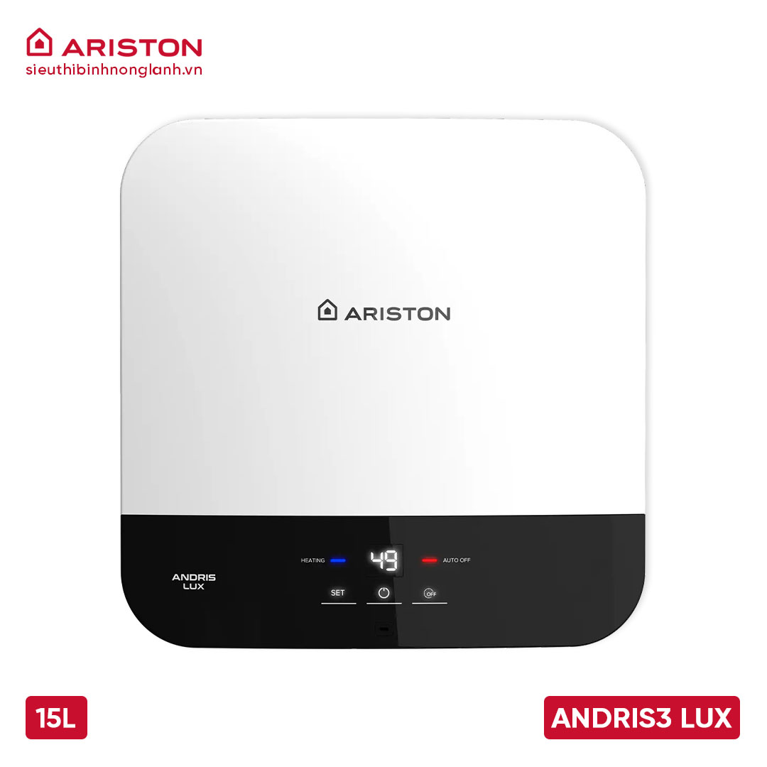 Bình nóng lạnh Ariston ANDRIS3 LUX 15L