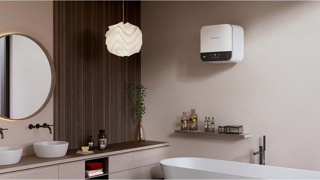 Bình nóng lạnh Ariston ANDRIS3 LUX 30L có màn hình hiển thị đẹp và sang trọng