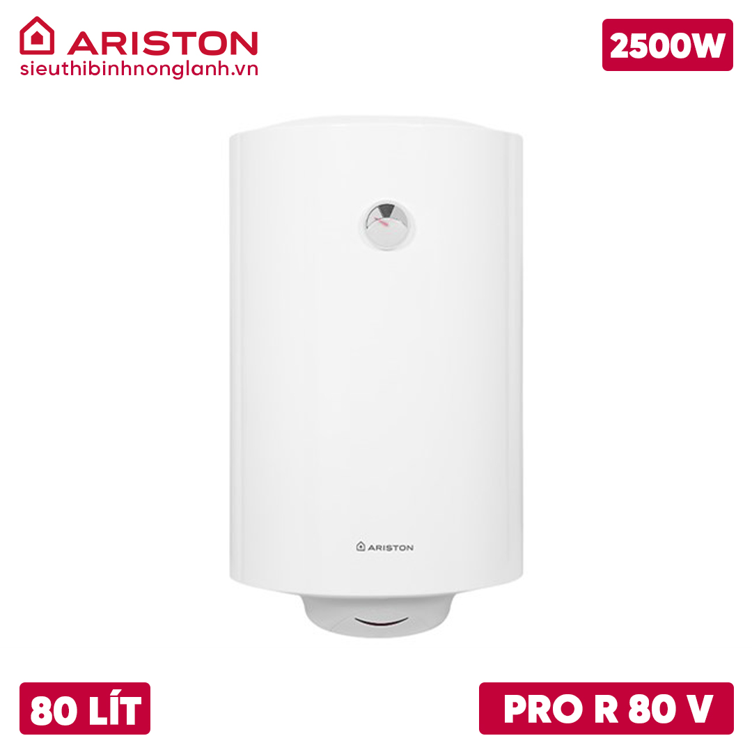 Bình nóng lạnh Ariston 80 lít PRO R 80 V 2.5 FE