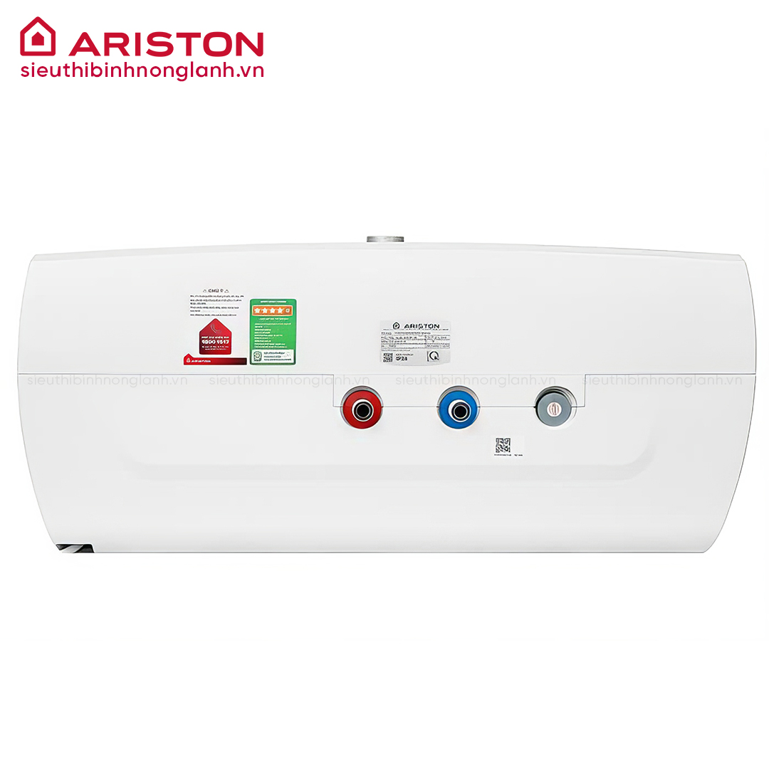 mặt đáy Bình nóng lạnh Ariston 30L SLIM3 30 R MT AG+