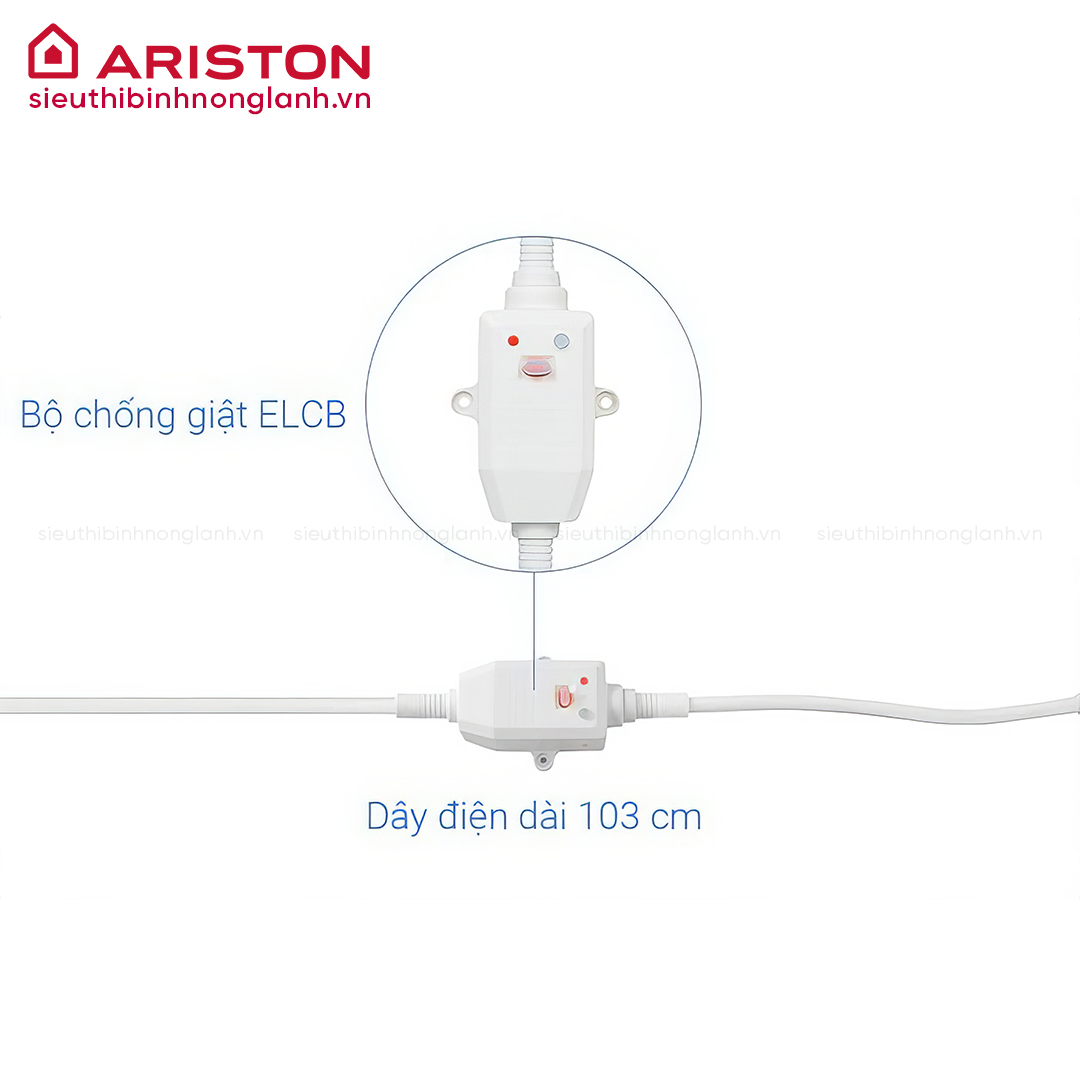 Rơ le chống giật Bình nóng lạnh Ariston 30L SLIM3 30 R MT AG+