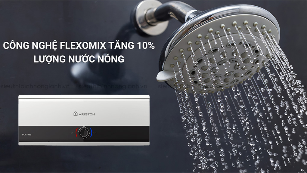Công Nghệ Flexomix – Tăng 10% Lượng Nước Nóng