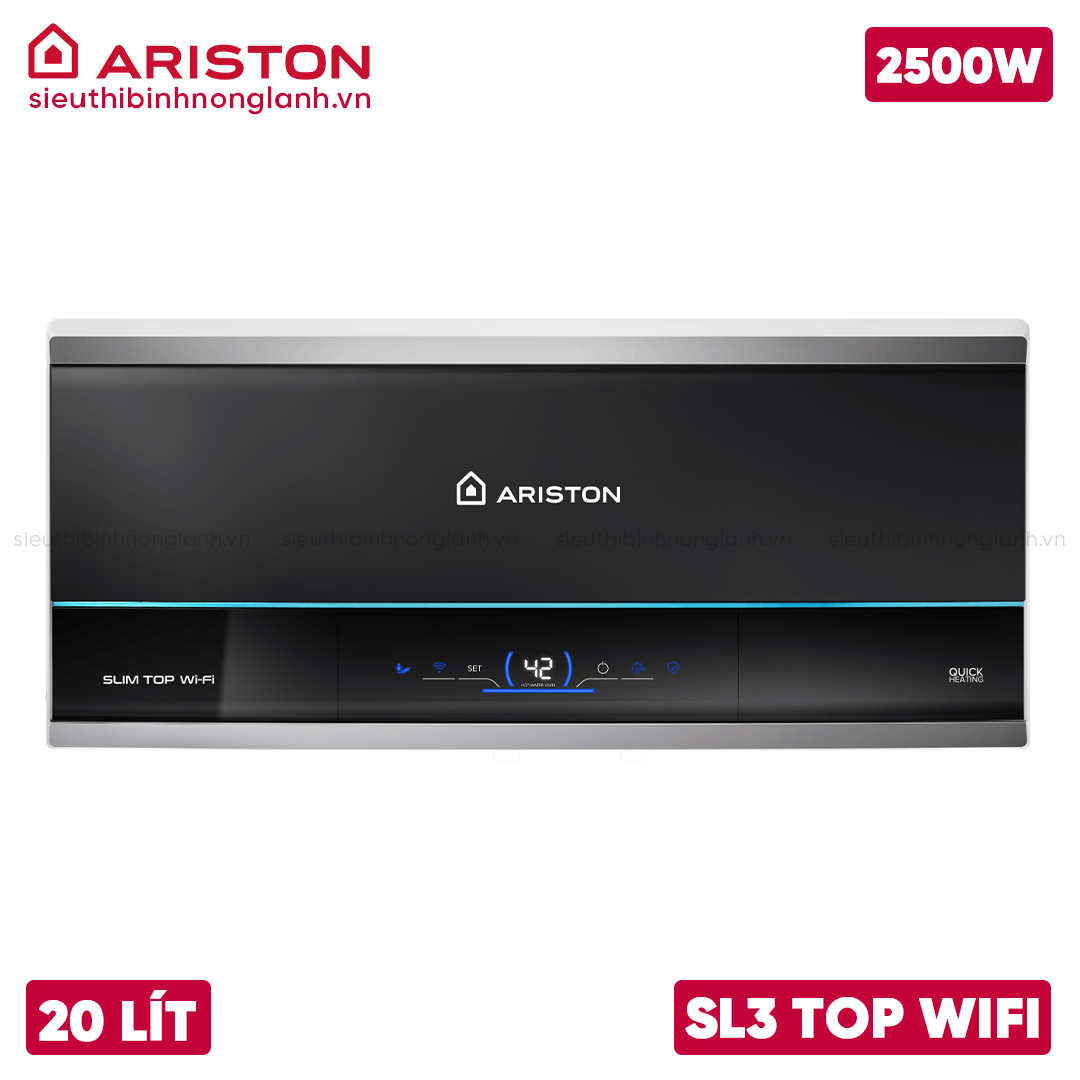 Bình nóng lạnh ARISTON 20 LÍT SLIM3 20 TOP WIFI VN