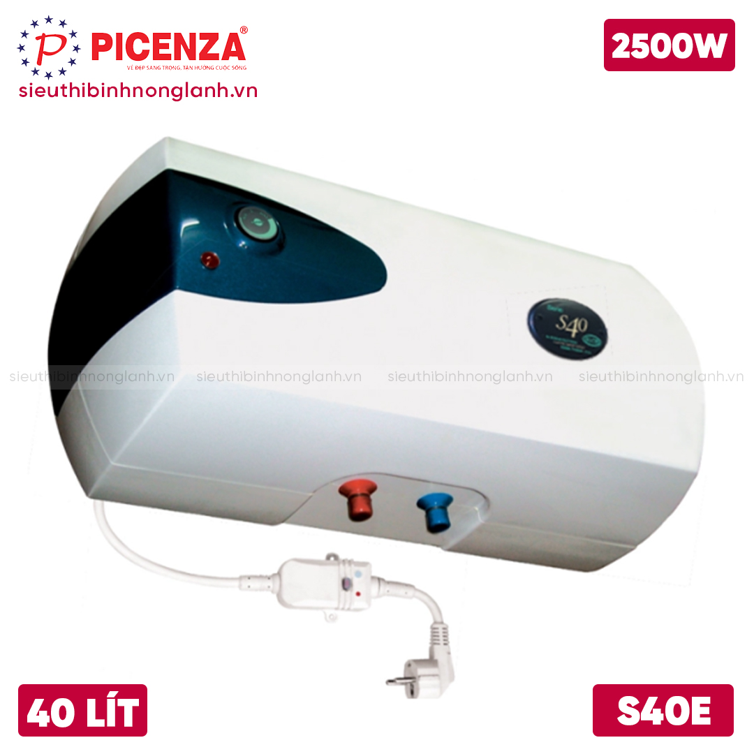 BÌNH NÓNG LẠNH PICENZA 40L S40E