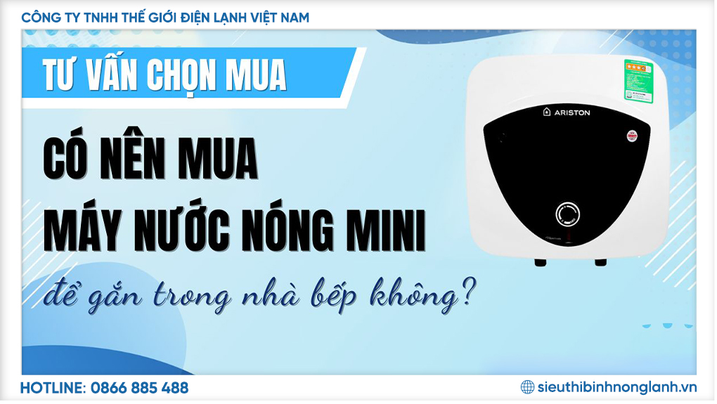 Có nên lắp bình nóng lạnh riêng cho khu vực nhà bếp?