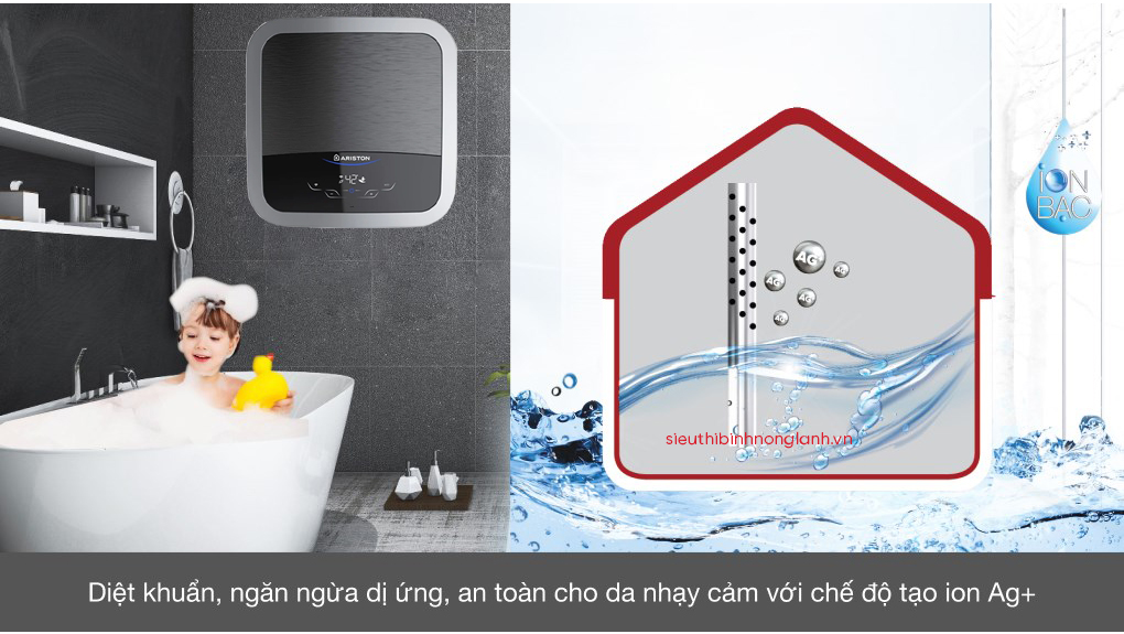 Công nghệ Ion bạc AG+ cho nguồn nước sạch khuẩn, an toàn