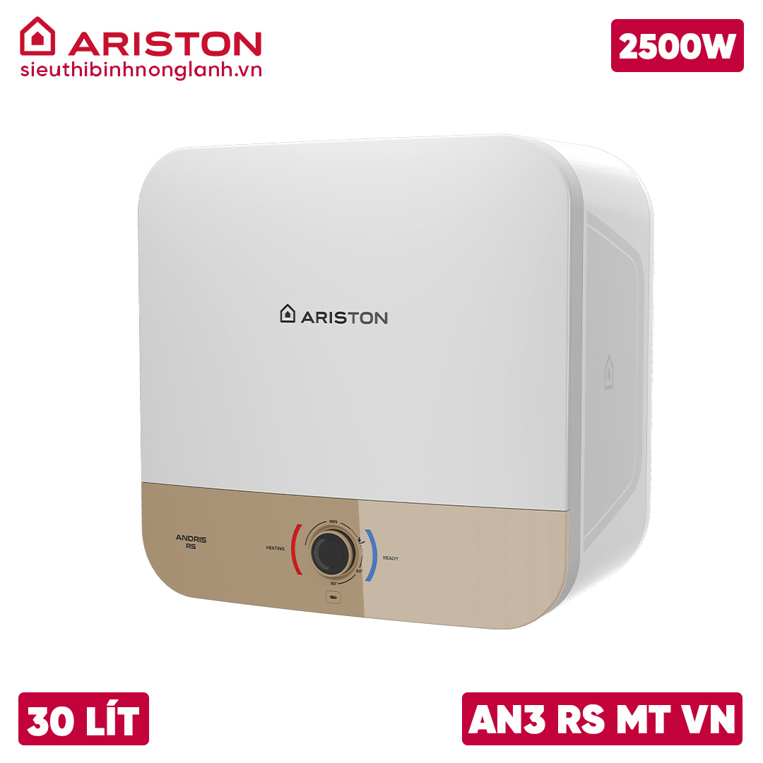 góc nghiêng của bình nóng lạnh ariston an3 30 rs mt vn