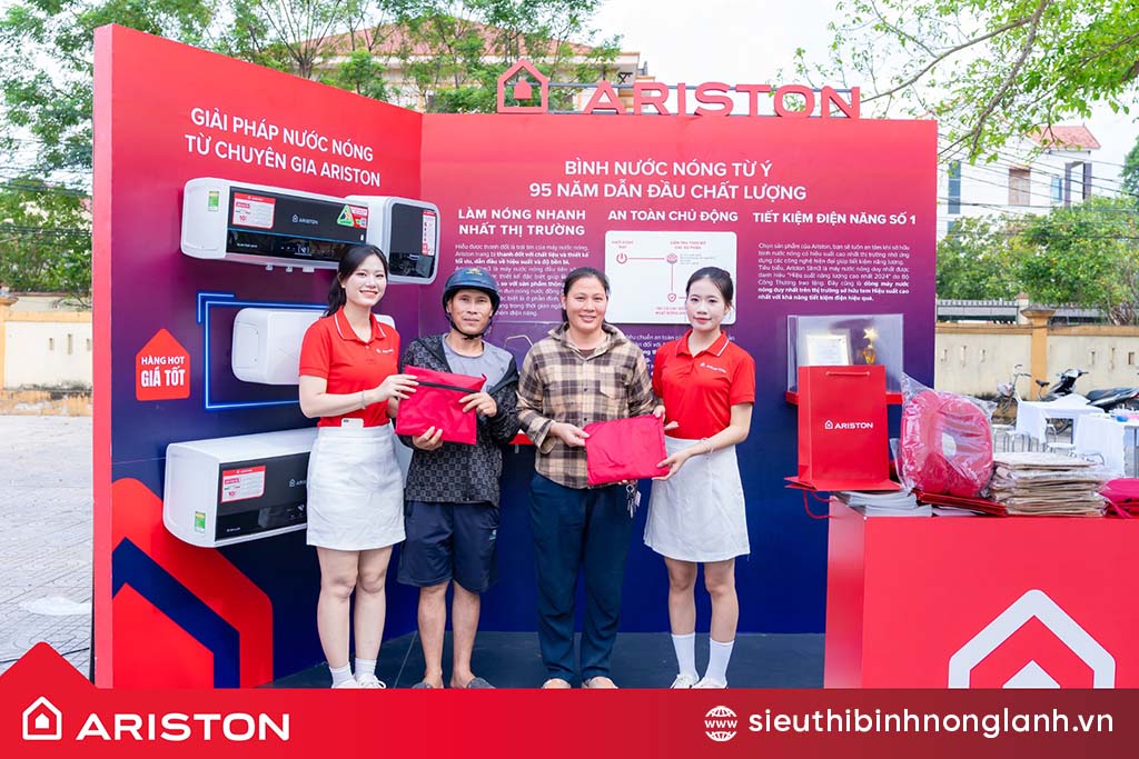 Hành trình “Ấm Yên” của Ariston sẽ tiếp tục được viết nên, mang hơi ấm và yêu thương đến khắp mọi miền đất nước hình chữ S.