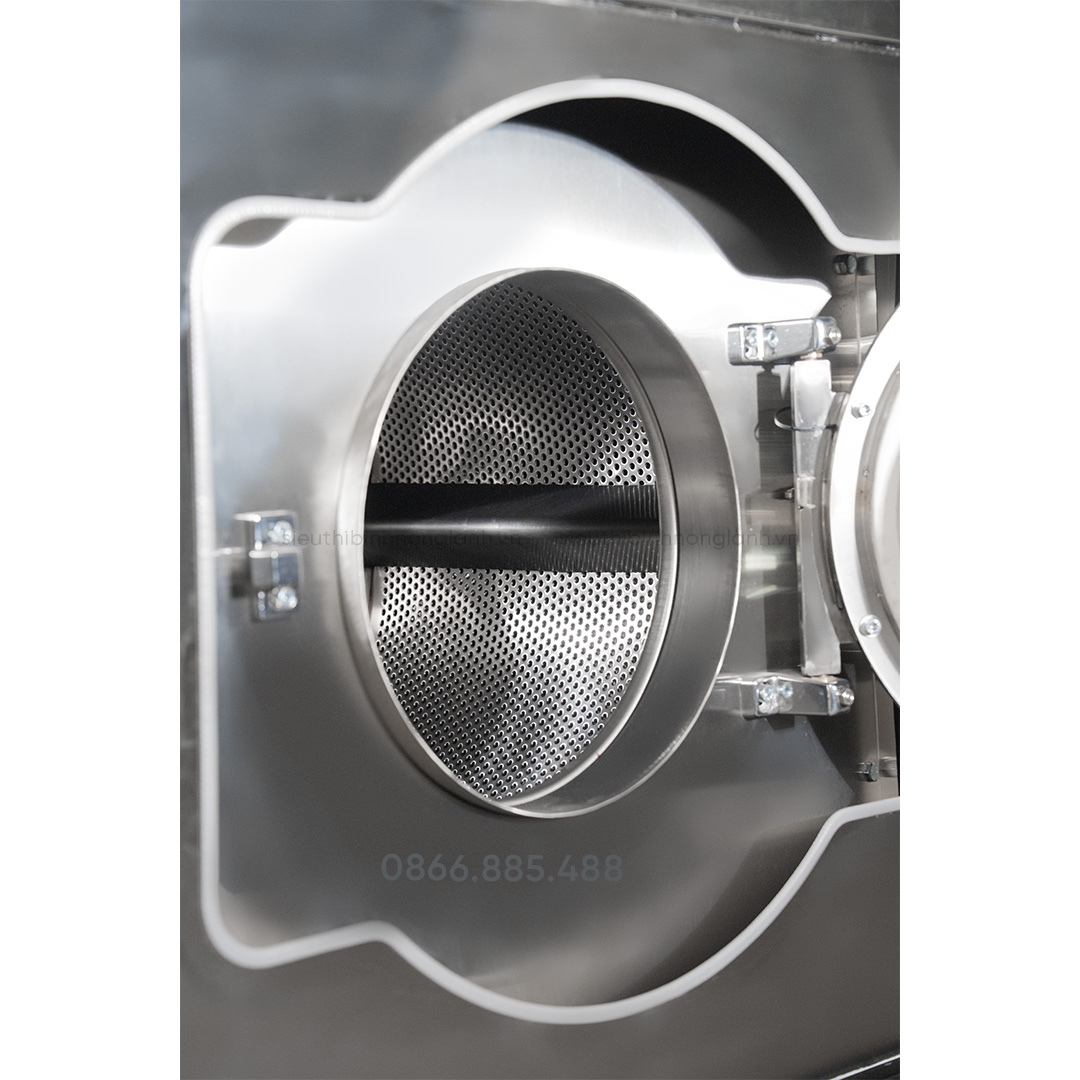 Lồng giăt inox của máy giặt công nghiệp 30kg chân mềm wasky