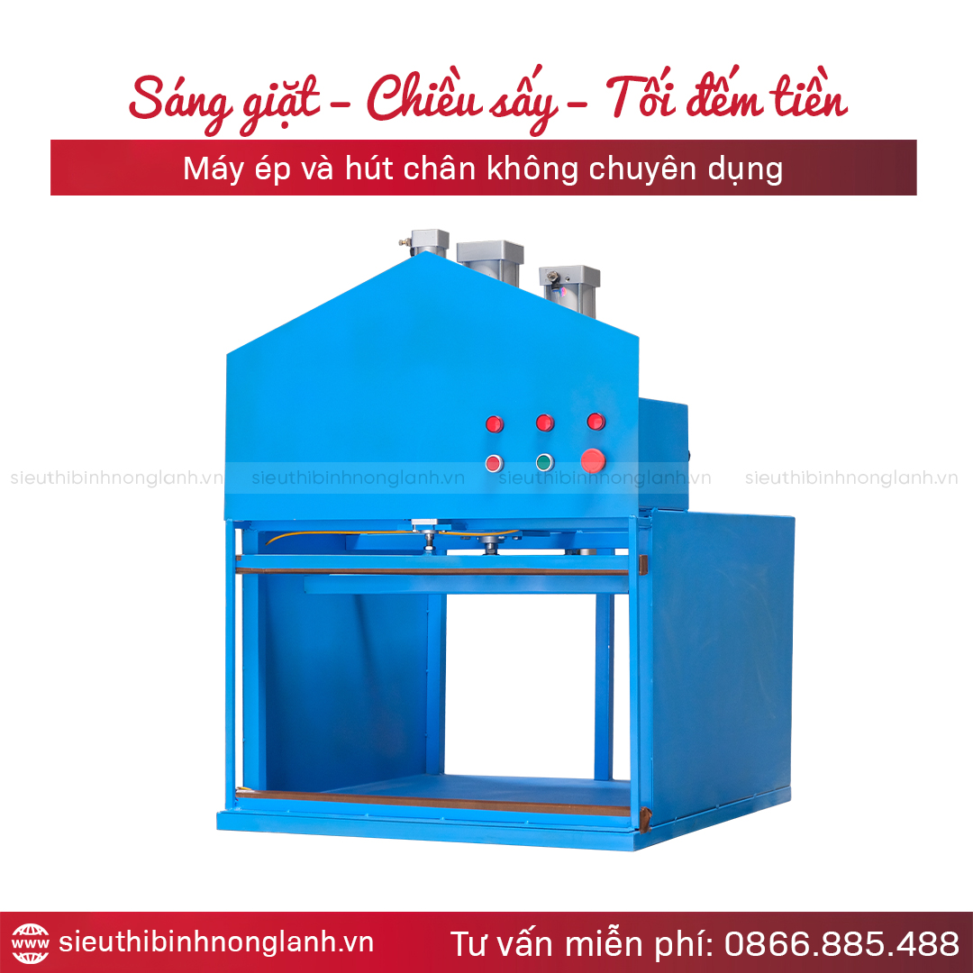 máy ép chân không chăn ga gối gấu chỉ 8 triệu VND