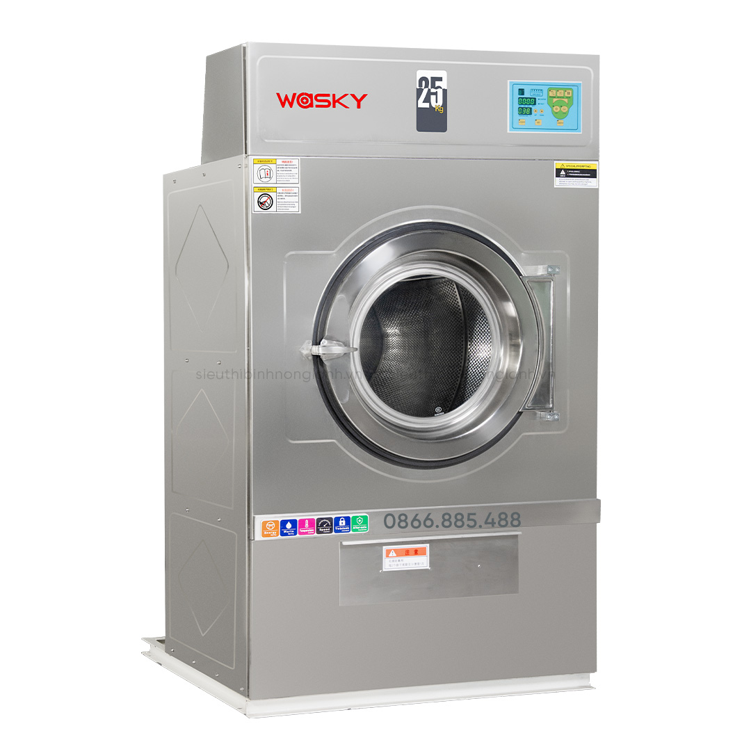 Máy sấy công nghiệp 25kg WASKY giá rẻ nhất Việt Nam