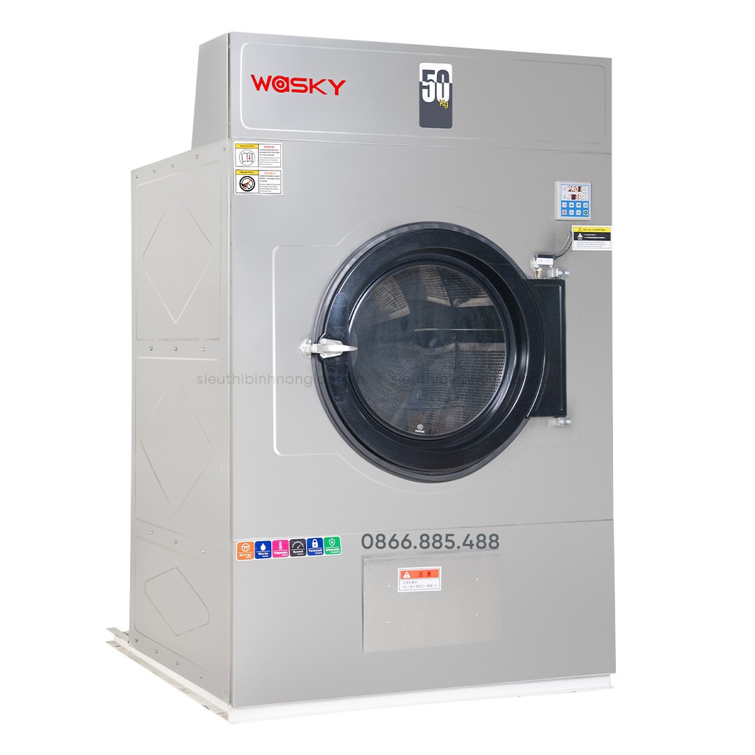 Máy sấy công nghiệp 50kg WASKY