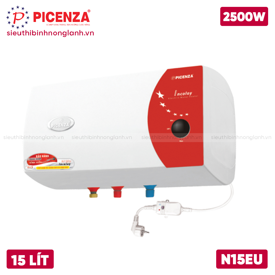 BÌNH NÓNG LẠNH PICENZA 15L N15EU