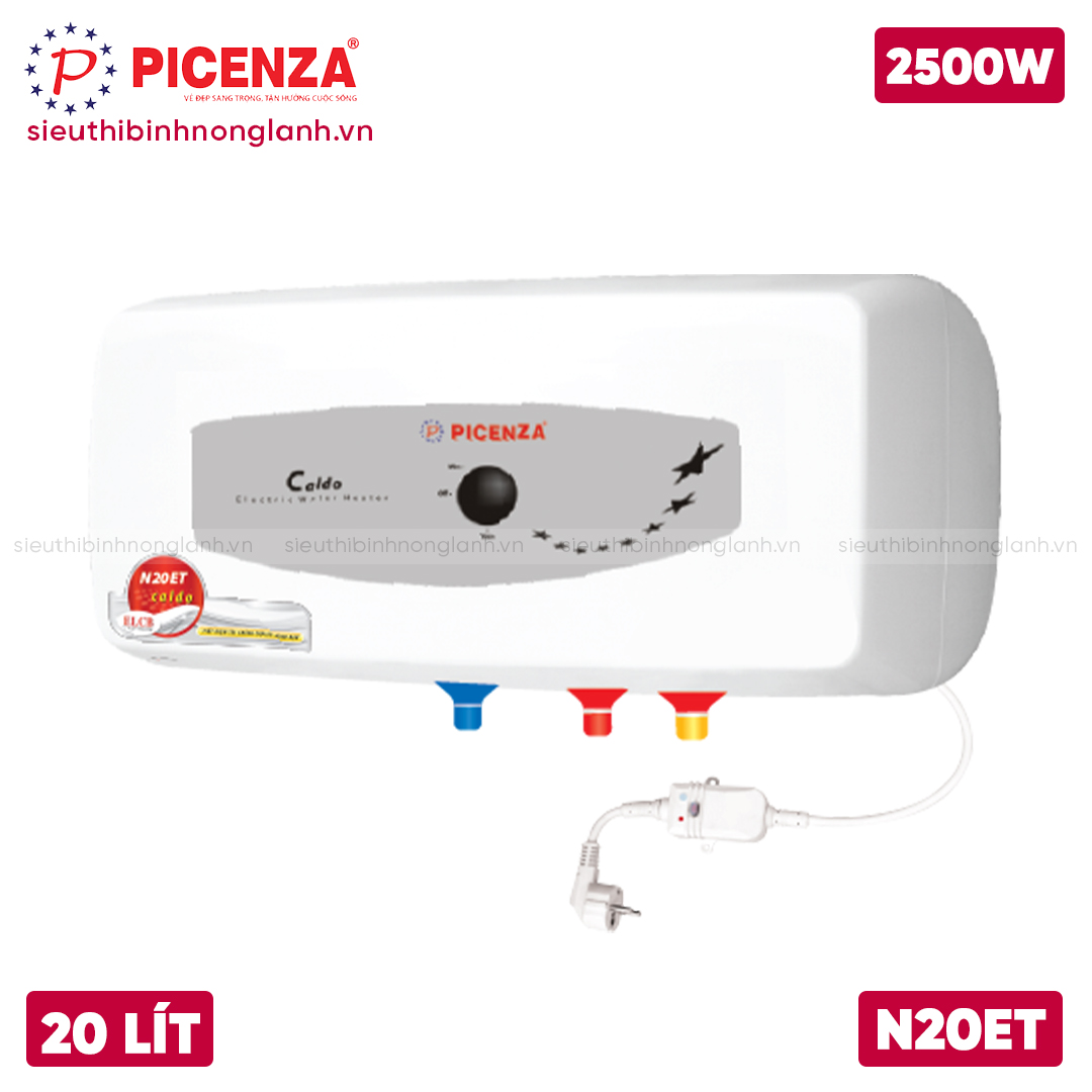 BÌNH NÓNG LẠNH PICENZA 20 LÍT N20ET