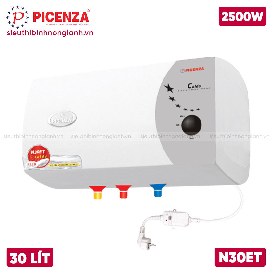 BÌNH NÓNG LẠNH PICENZA 30 LÍT N30ET