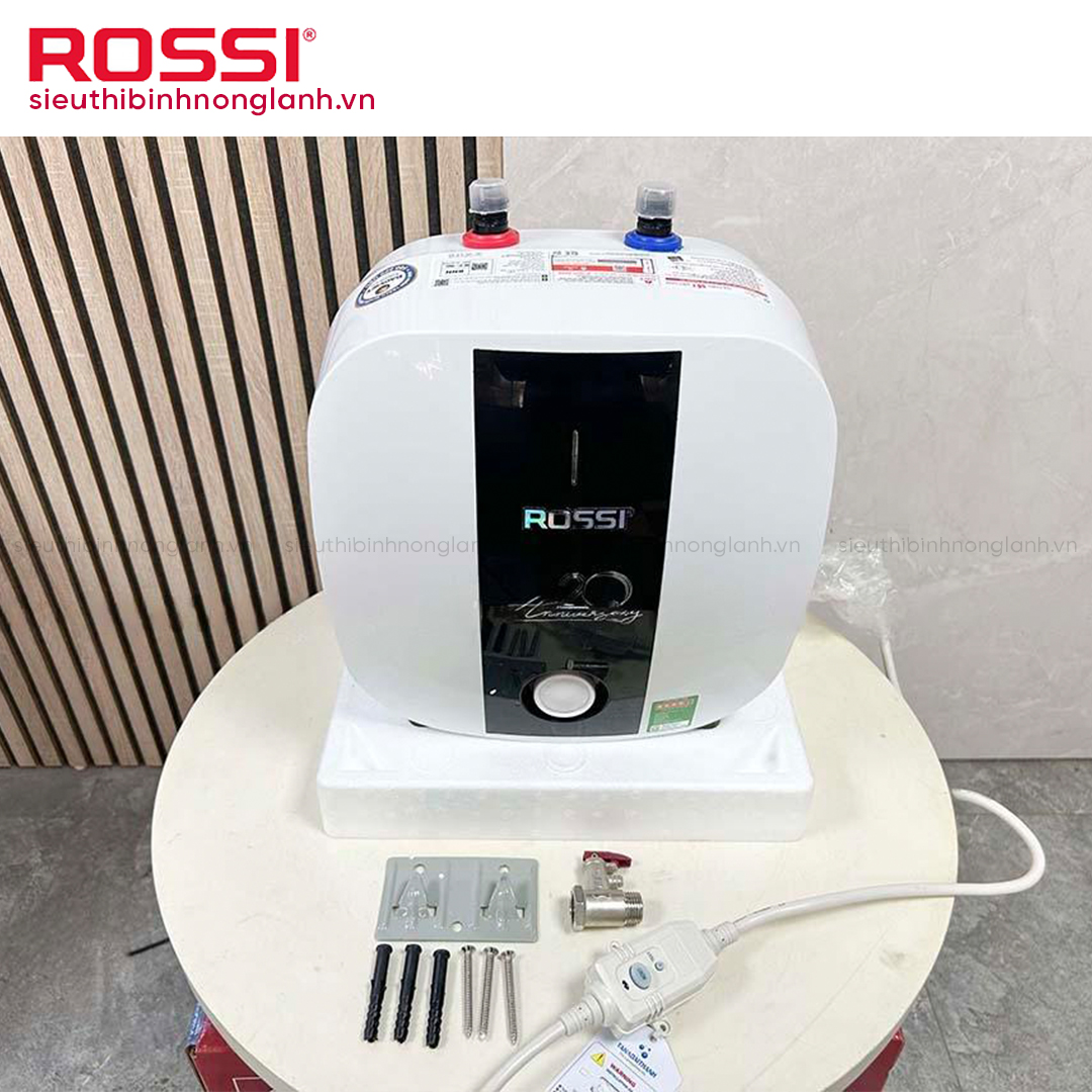 Bình nóng lạnh ROSSI 6 LÍT R20 06 BL và phụ kiện