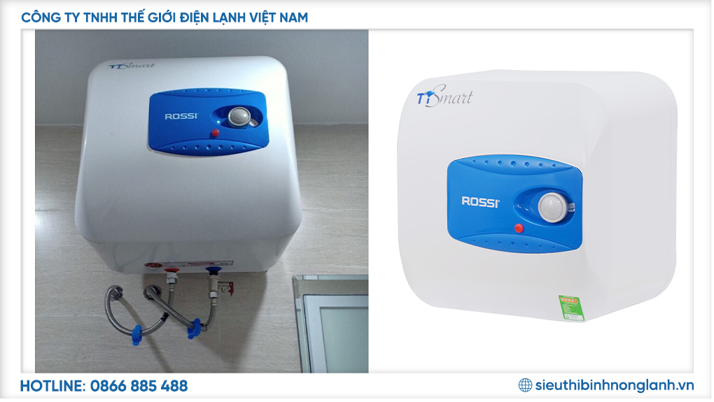 Thiết kế nhỏ gọn trên ROSSI TI-SMART RST