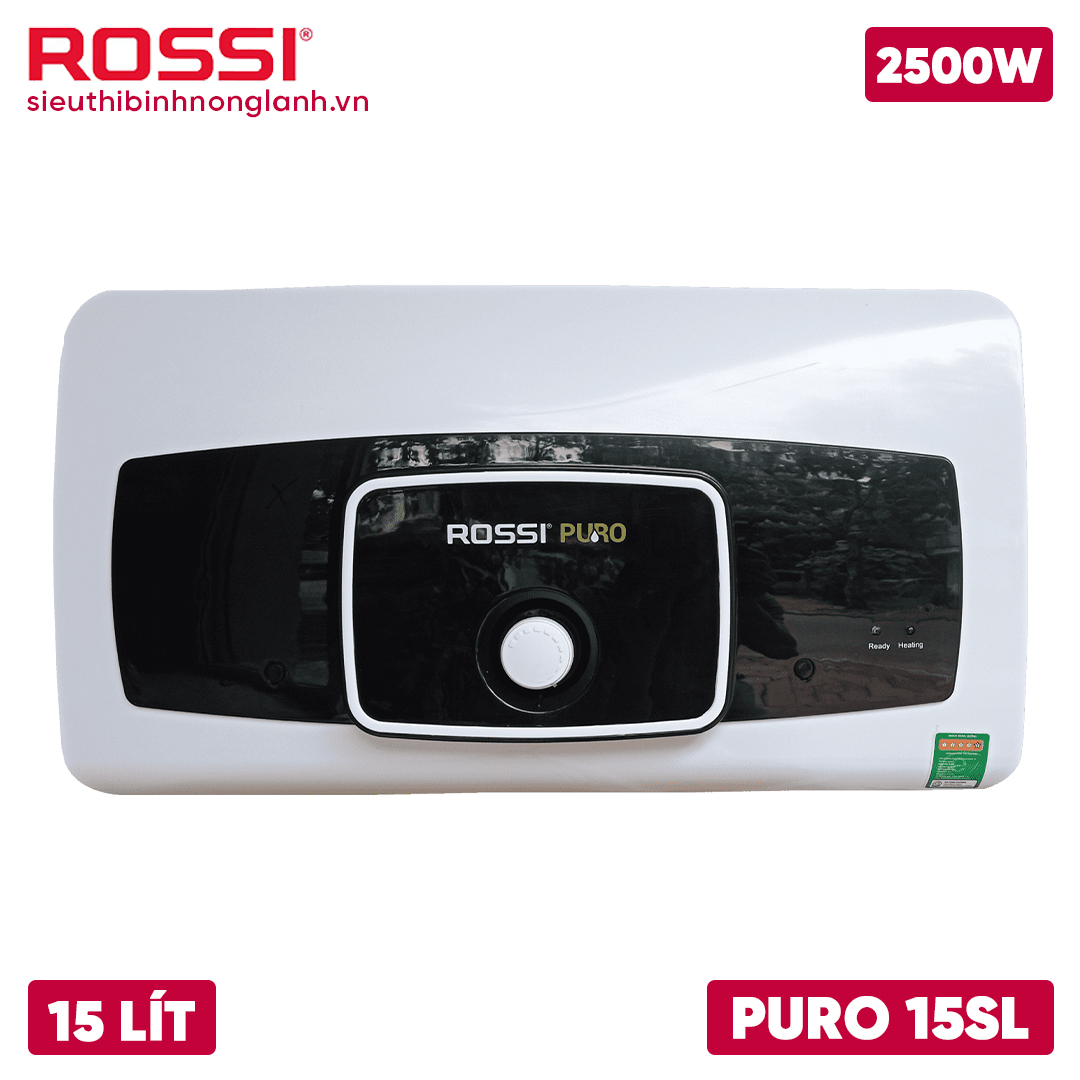 BÌNH NÓNG LẠNH ROSSI 15 LÍT PURO SL15