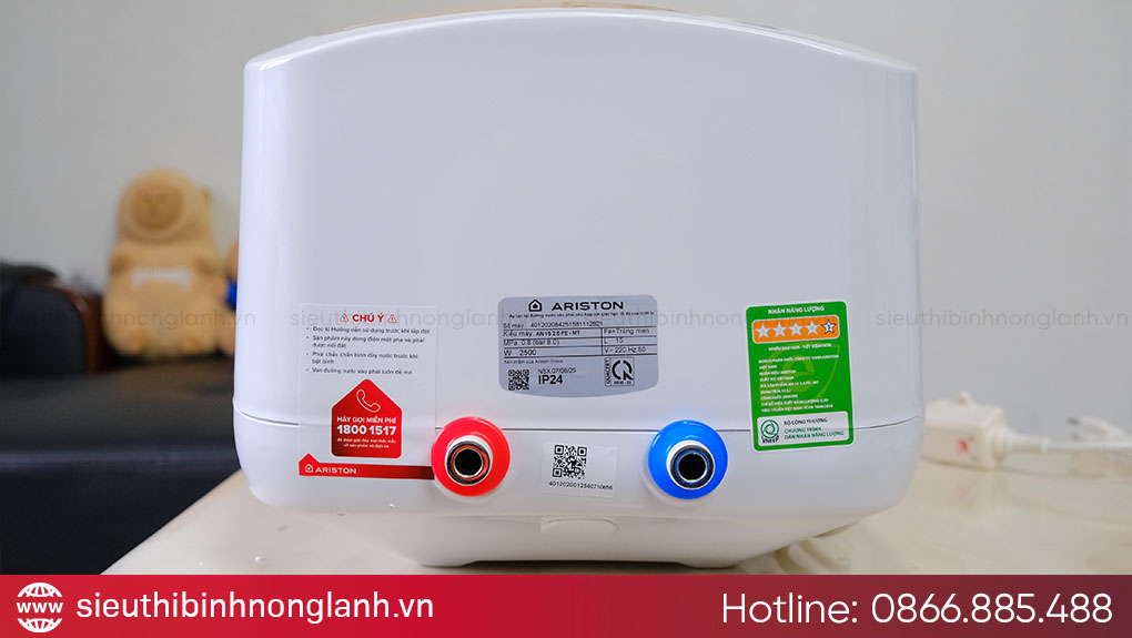 Thanh nhiệt bằng đồng nguyên chất truyền nhiệt nhanh, giúp tiết kiệm thời gian và năng lượng đạt chuẩn tiết kiệm 5 sao, thân thiện với môi trường và ví tiền của bạn!
