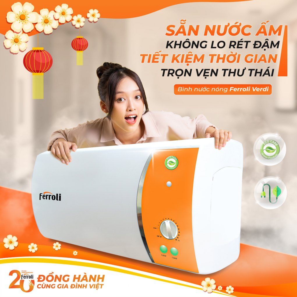 So sánh bình nóng lạnh Ariston vs. Ferroli: Ưu nhược điểm và cách chọn lựa