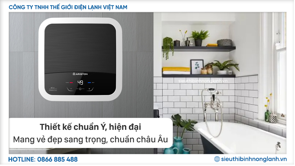 Thiết kế chuẩn Ý hiện đại và đẹp mắt